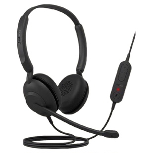 Jabra捷波朗Evolve 10 被动降噪有线耳机 办公会议专用 会议耳麦客服电销耳麦双耳耳机