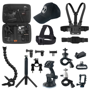 适用大疆action6/5pro配件/4/3运动相机胸带背包夹自拍杆三脚架手腕带吸盘支架骑行摩托车支架户外配件保护膜