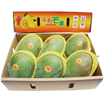 顺丰礼盒海南芒果青皮澳芒