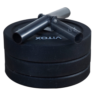 杠铃杆双轴承炮筒炮架地雷架杠铃爆发力核心力量硬拉划船腹肌背肌