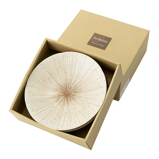 日本进口bloom盘子千段十草家用菜碟面碗日式餐具釉下彩水果深盘