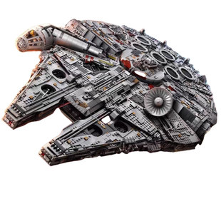 星球大战兼容积木千年隼号高难度巨大型男孩子拼装玩具生日礼物