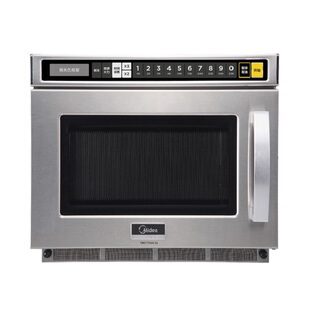 美的商用微波炉1700w便利店外卖餐饮店2100w大功率快速加热1800w