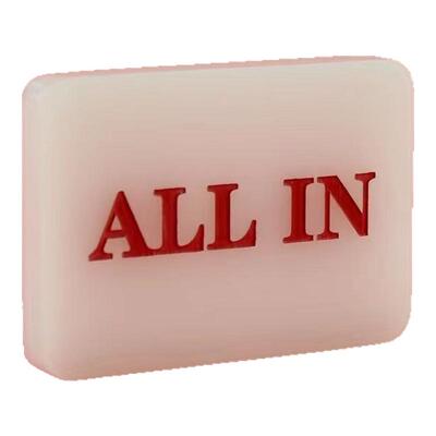 ALLIN筹码币德州扑克ALL IN指示牌庄码梭哈全押全下注压片