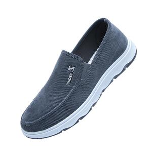 2026新款男鞋休闲男士老北京布鞋官方旗舰店户外散步透气男款男鞋