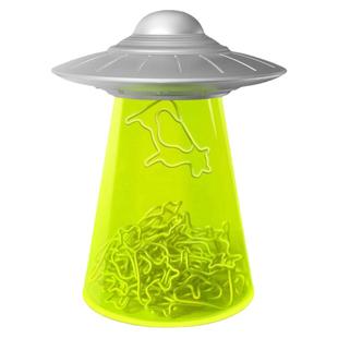 Fred&Friends正品外星人绑架奶牛FILING SAUCER偷牛UFO回形针收纳