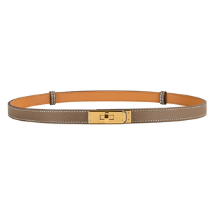 Our Legacy风kelly皮带真皮小众女款细牛仔裤带高级感H家凯莉腰带