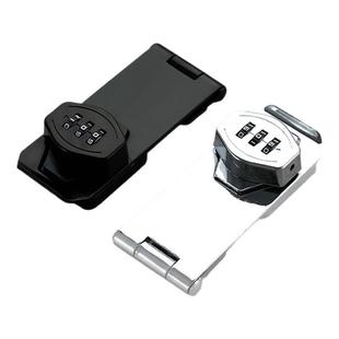 柜子上的密码锁对开双开门锁文件资料柜衣柜门锁办公抽屉锁免开孔