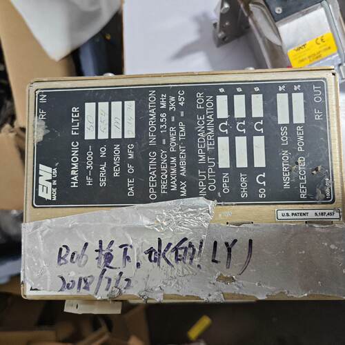议价E Rf Matcher Hf-3000-50 Actual Product Photo; Please See