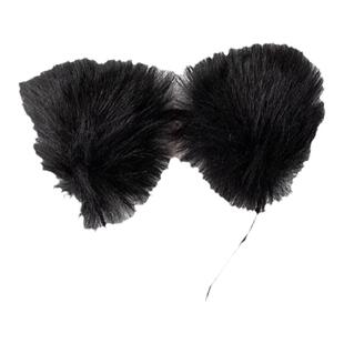 可爱毛绒猫耳朵发箍毛茸茸cos狐狸软妹头箍猫咪搞怪发卡成人头饰