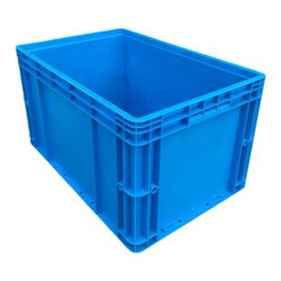 大号物流箱加厚加长周转箱EU箱欧标汽配胶箱工业塑料箱翻盖储物箱