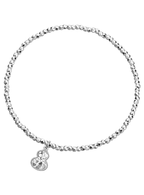 顺钦银楼S9999足银允福手链女