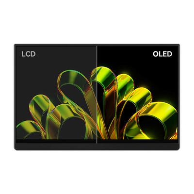 OLED便携式显示器笔记本电脑外接拓展分屏SWitch便携副屏幕NS/PS5