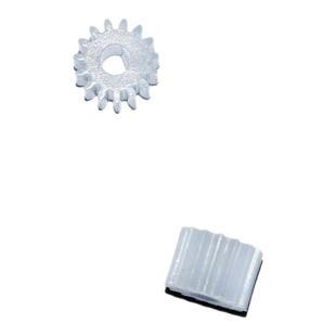 0.5模数塑胶齿轮 n20马达专用3mmD轴孔 半圆孔15齿3D孔齿轮