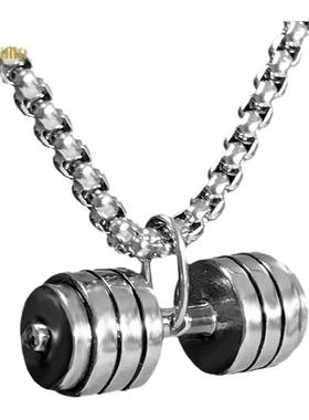 蛇骨链男吊坠项链健身动运配饰