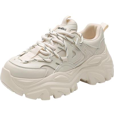 老爹鞋时尚运动平底高跟