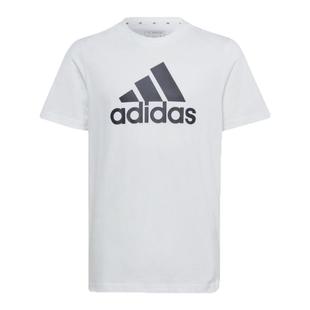 男女童休闲纯棉上衣圆领短袖T恤儿童夏季adidas阿迪达斯轻运动