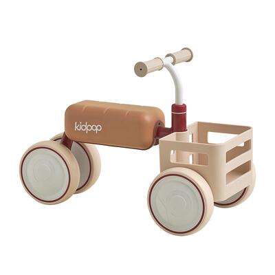 kidpop儿童学步车四轮平衡车1-3岁滑行车婴儿玩具车宝宝周岁礼物