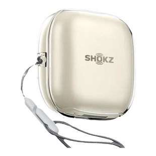 ESCASE 适用Shokz韶音耳机舒适圈Open Fit蓝牙耳机透明保护套OpenFitAir耳机壳T511保护软壳挂绳全包简约防摔