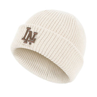 李宁帽子男士2025新款冬季毛线帽女防寒保暖运动户外针织帽冷帽