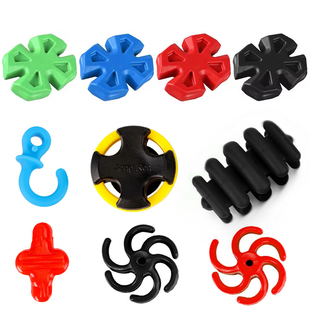 弓箭减震胶 复合弓弓弦减震套装 猴尾巴风火轮十字方向盘减震合集