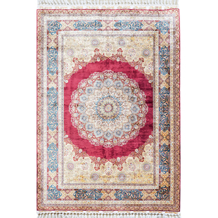 天匠波斯地毯手工丝毯法式欧式百搭客厅卧室红木家具真丝地毯