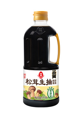 莲花酱油0添加特级松茸生抽1kg