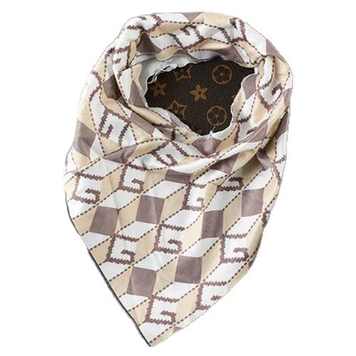 三角围巾围脖女新款时尚绒布秋冬季护颈韩版防寒保暖气质百搭脖套