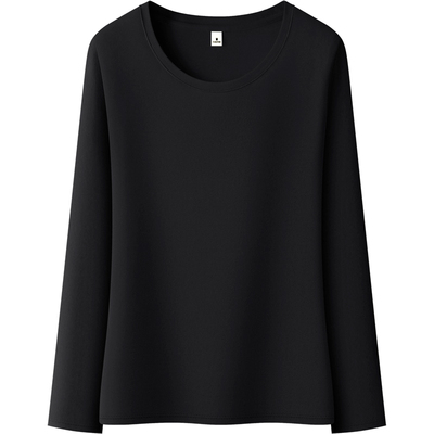 纯色品质长袖内搭打底衫