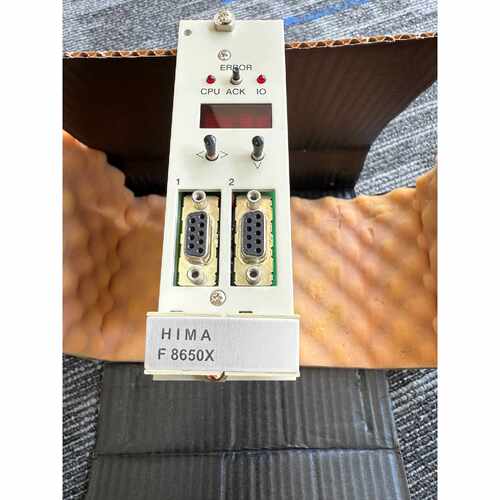 询价HIMA卡件 F8650X  CPU 中央控制器