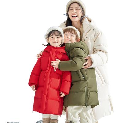 男童中长款加厚羽绒服巴拉巴拉
