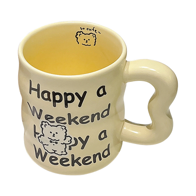 奶fufu马克杯女生新款陶瓷早餐杯