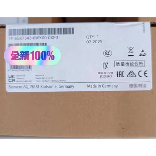 询价6GK7543-6WX00-0XE0 PLC模块