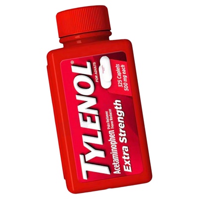 美国原装Tylenol 泰诺 乙酰氨基酚缓释片止痛药500mg 320粒