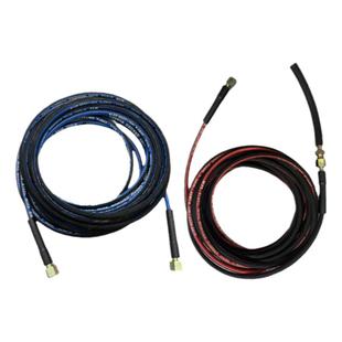 4MM氧气管焊割钢丝管双色管高压氧气乙炔带氧割割枪气割耐磨软管