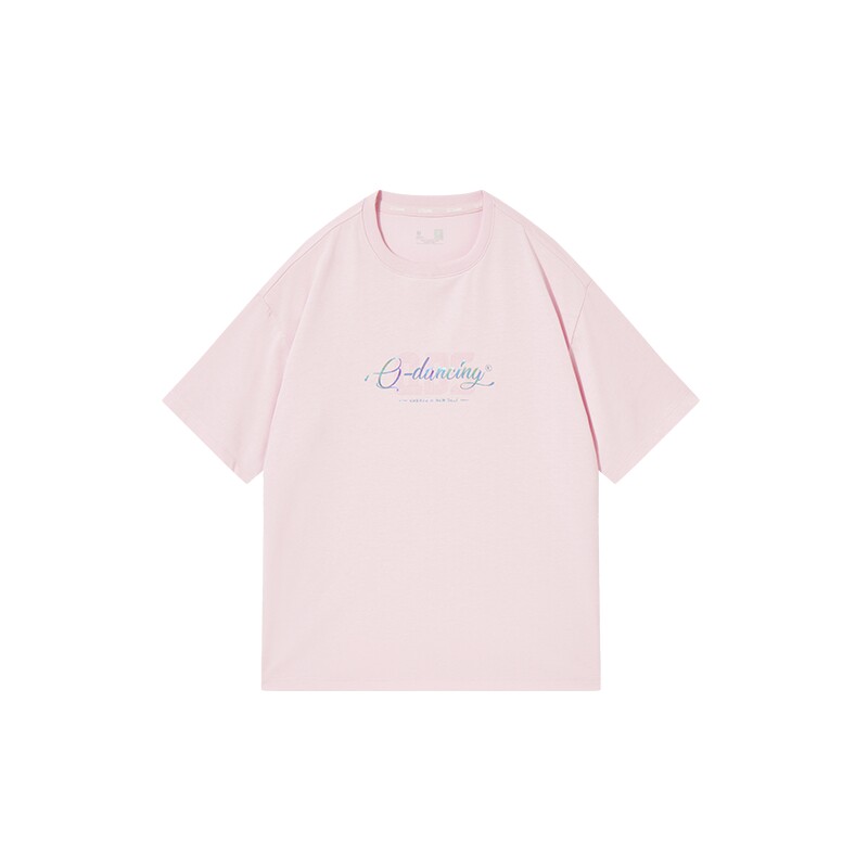 短袖衣服乔丹宽松简约女