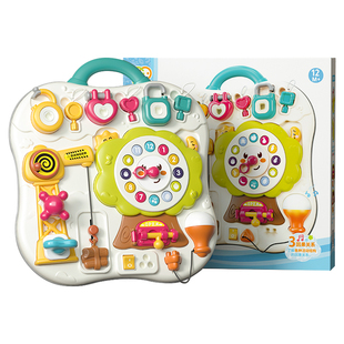 谷雨宝宝忙碌板儿童益智玩具1一3岁2婴幼儿蒙氏早教蒙特梭利教具0