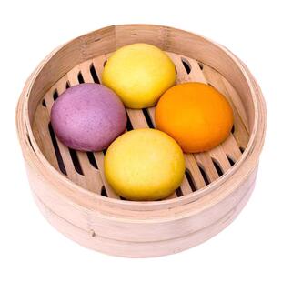 朱老三小米窝窝头五谷杂粮包速冻玉米粗粮面食大黄米早餐馒头