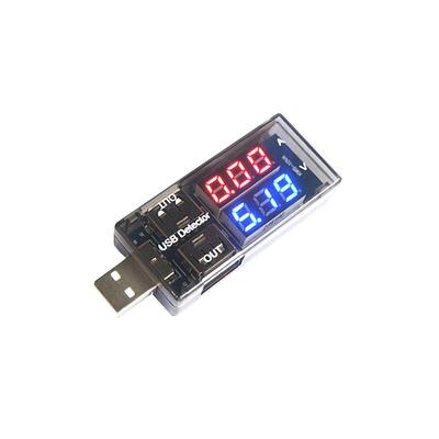 双USB电流电压表功率测试仪尾插检测器数显手机平板充电安全监测