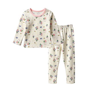 【A类无骨棉210g】儿童秋衣秋裤家居服套装男童女童学生柔软打底