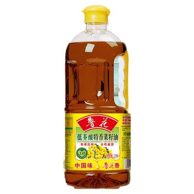 鲁花低芥酸特香菜籽油2L