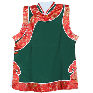 戏曲服装戏剧古装舞台演出彩旦丑婆媒婆老婆背心地主婆坎肩媒婆坎