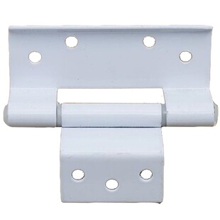 塑钢平开窗五金门窗配件内扣合页铰链铁合叶加厚带槽内扣折合页