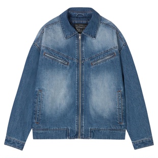 Levi's李维斯25年秋冬新款男女同款美式复古水洗休闲牛仔夹克外套