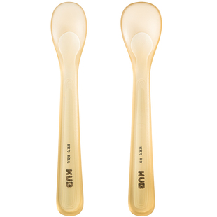 KUB可优比婴儿勺子宝宝硅胶软勺新生儿喂水学吃饭训练儿童辅食勺