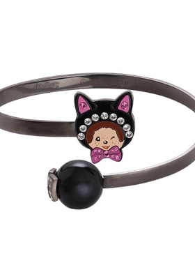 手镯钛钢开口可调日韩甜美手链