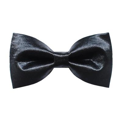 黑色高端煲呔复古宴会司仪领结