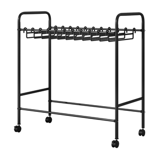 裤子收纳架落地可移动裤架多功能衣柜挂晾裤子铁艺裤裙架收纳神器
