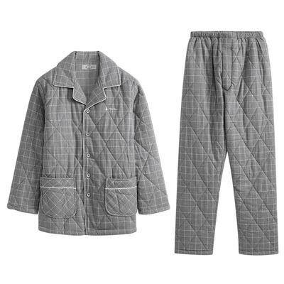 美标三层夹棉加厚家居服特价清仓