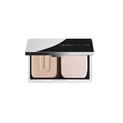 unnyclub干湿两用细腻遮瑕粉饼